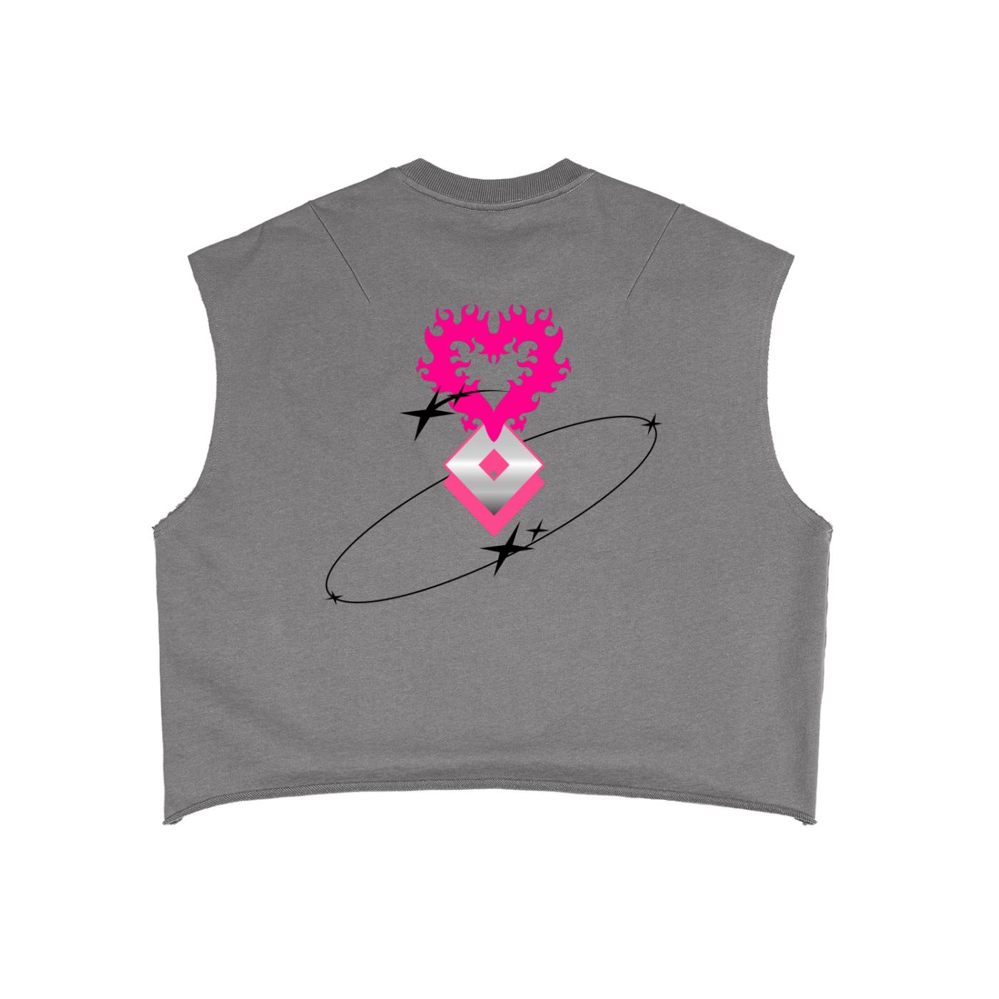 French Terry Boxy Tank Top