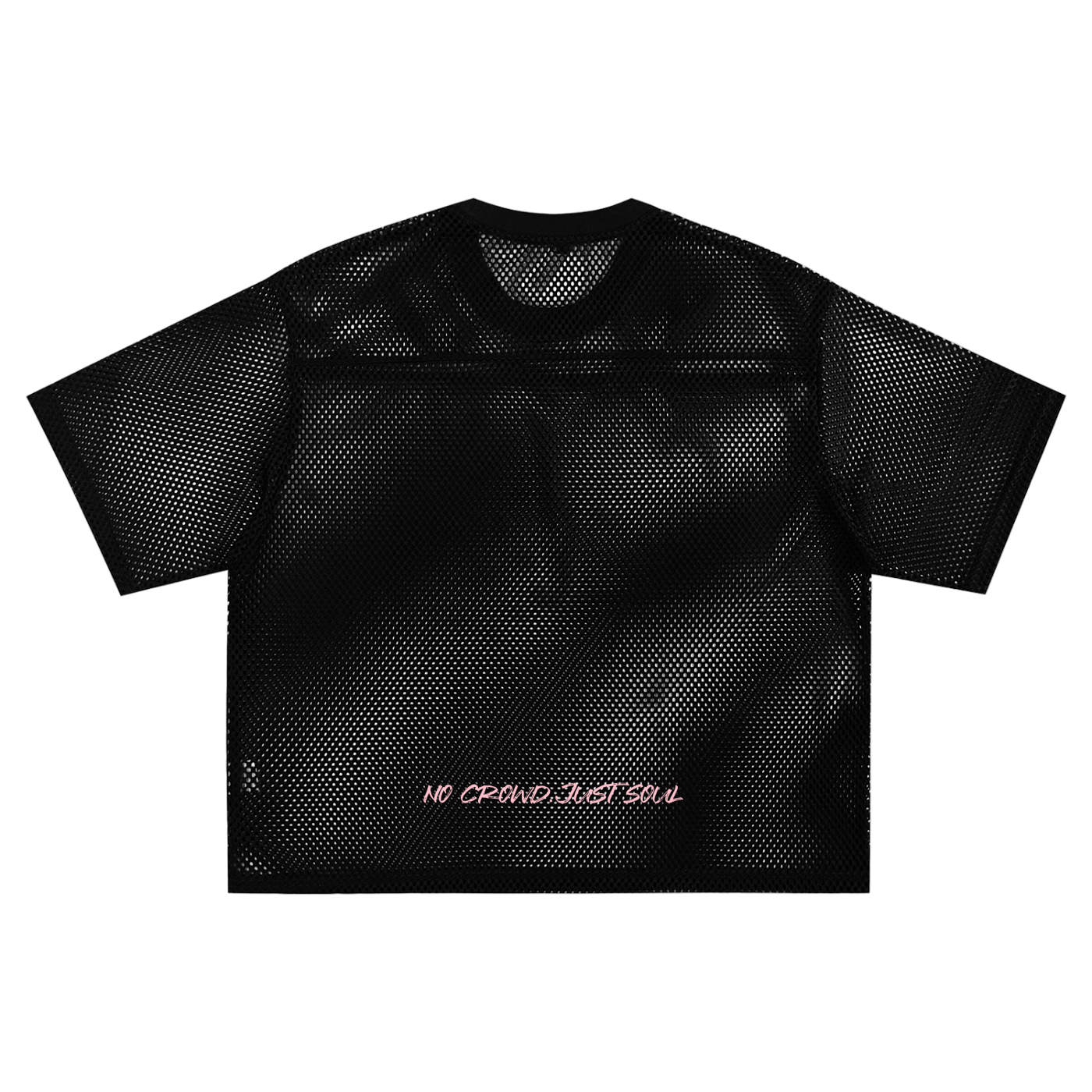 See-through Boxy Net T-shirt