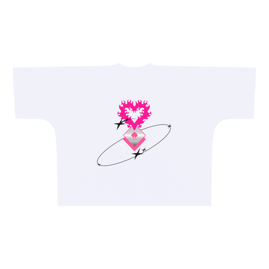 Oversize One-piece Pattern Cut Boxy Tee - 300 GSM