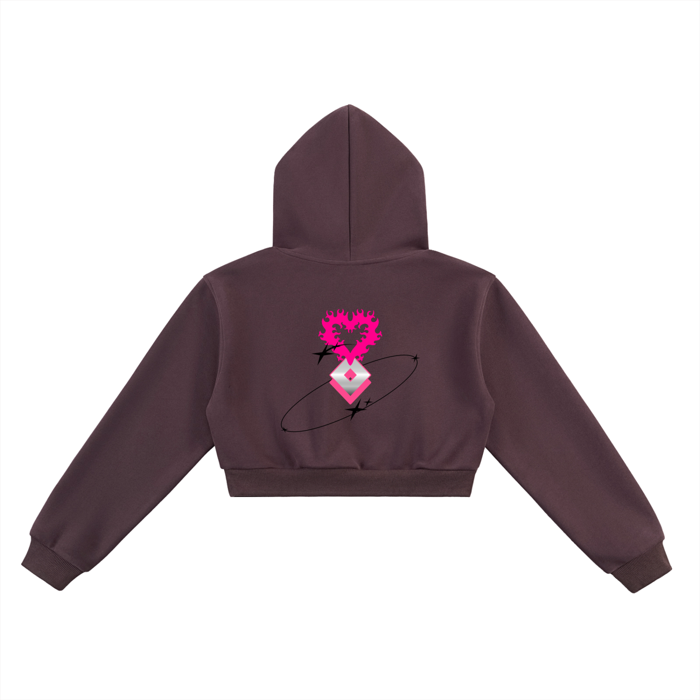 Essential Cropped Hoodie