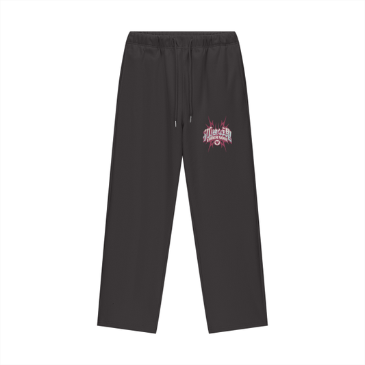 Fleece Lined Straight Leg Pants - 460 GSM