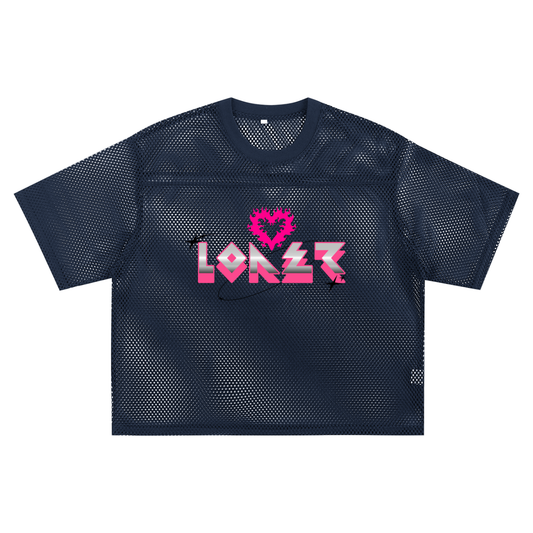 See-through Boxy Net T-shirt